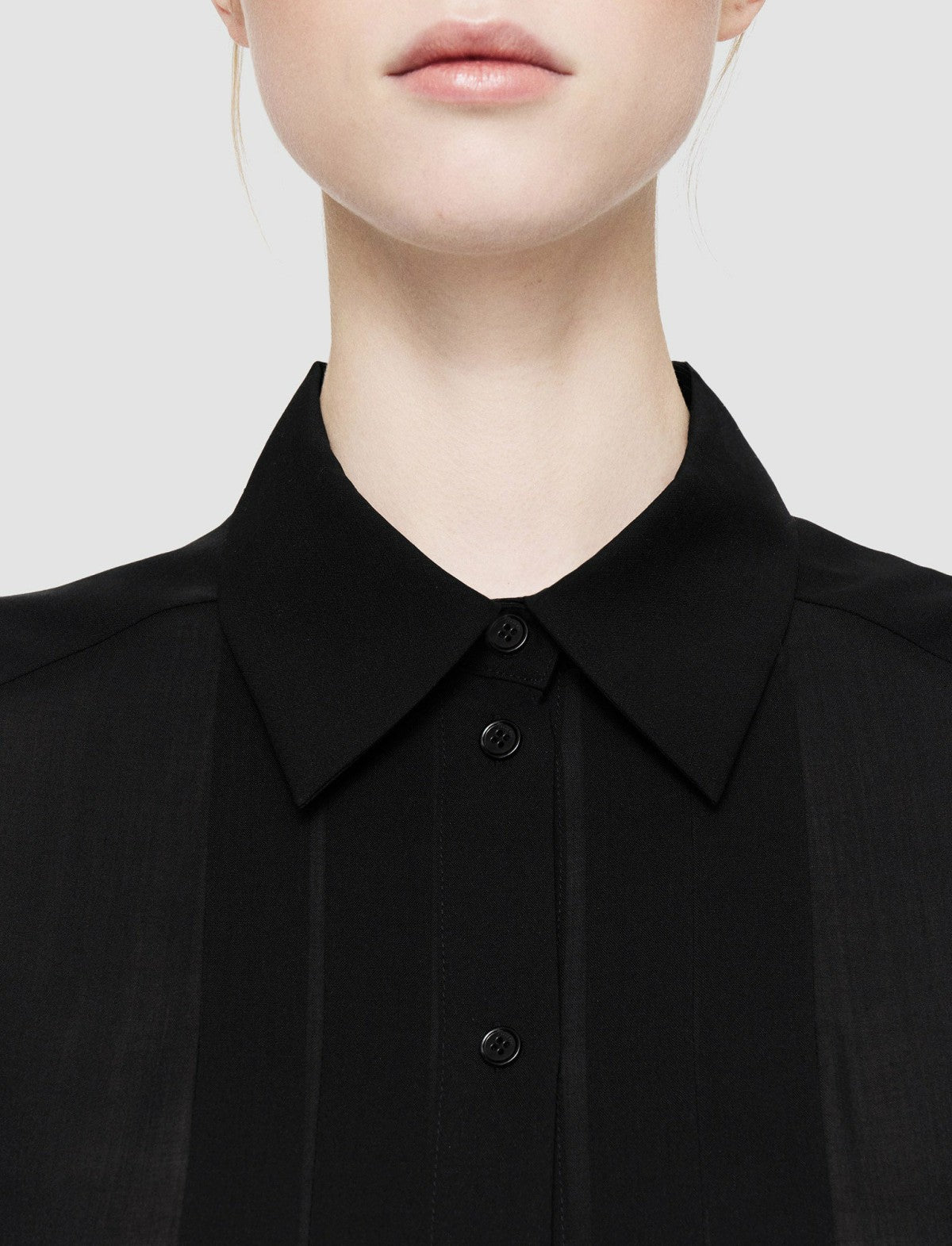JOSEPH Fashion Women Winter Voile Lili Blouse Black