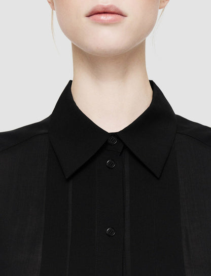 JOSEPH Fashion Women Winter Voile Lili Blouse Black
