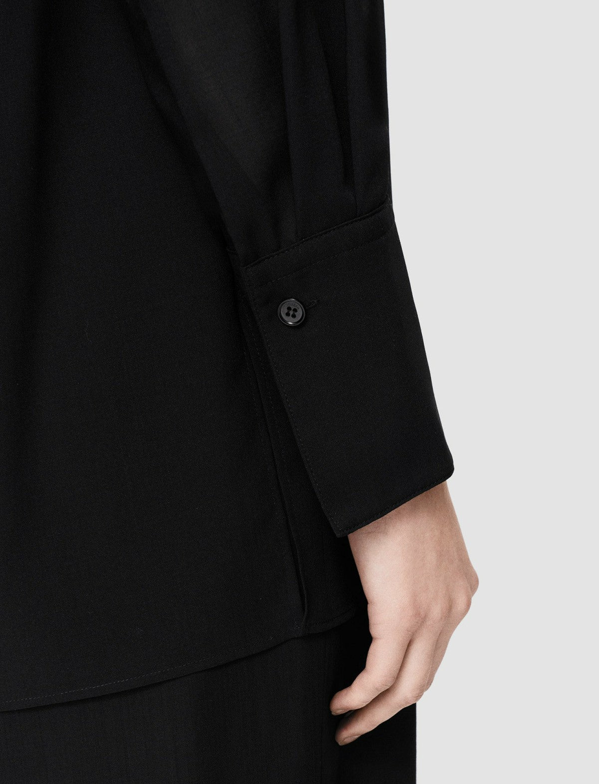 JOSEPH Fashion Women Winter Voile Lili Blouse Black