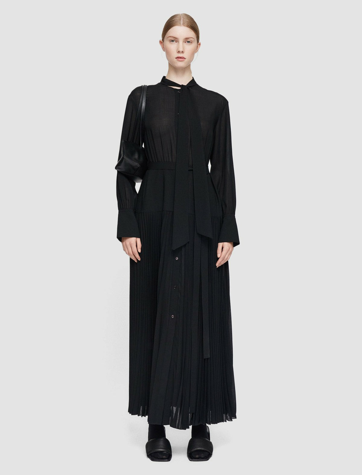JOSEPH Fashion Women Winter Voile Lisa Dress Black