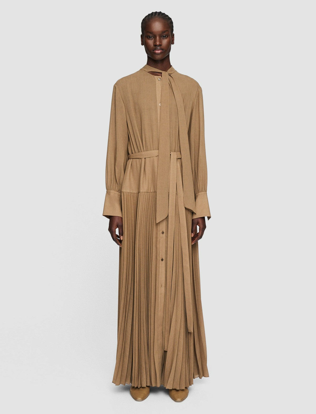 JOSEPH Fashion Women Winter Voile Lisa Dress Oak