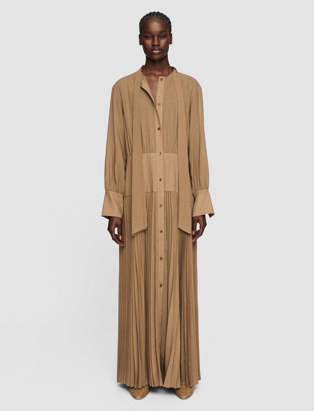 JOSEPH Fashion Women Winter Voile Lisa Dress Oak