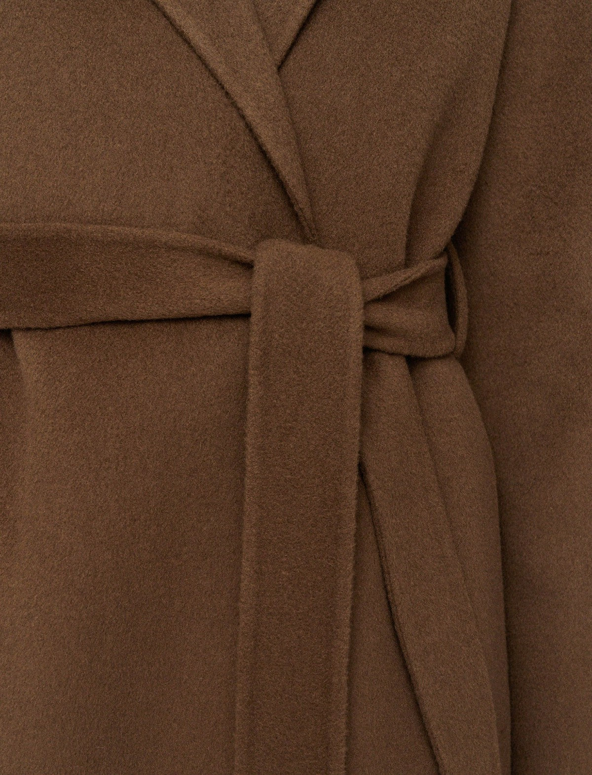 JOSEPH Fashion Women Double Face Cashmere Cenda Long Coat Arabica