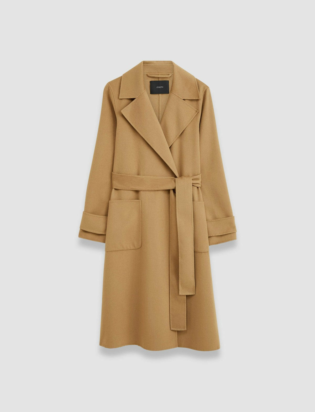 JOSEPH Fashion Women Arline Double Face Cashmere Coat Oak