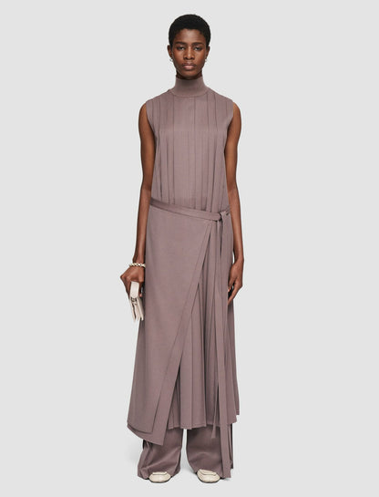 JOSEPH Fashion Women Joseph Plissé Folie Dress Carob