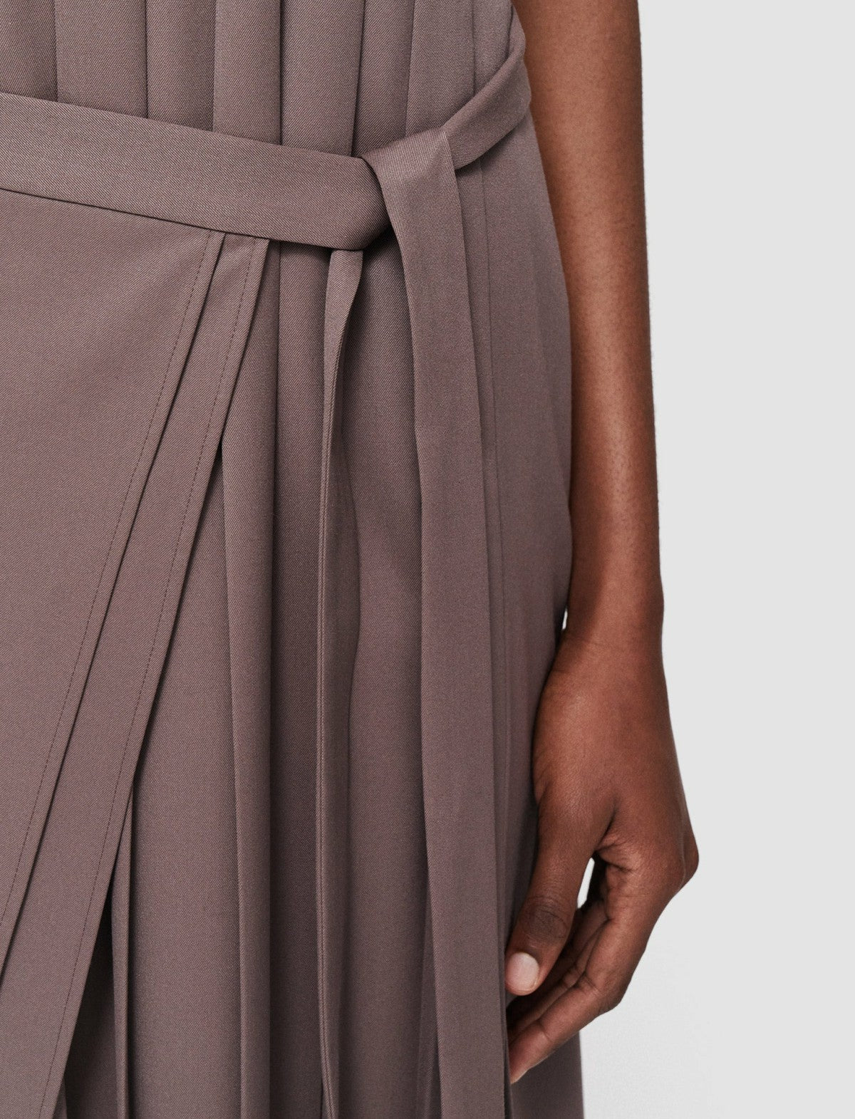 JOSEPH Fashion Women Joseph Plissé Folie Dress Carob