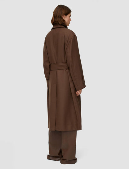 JOSEPH Fashion Women Heritage Wool Louise Coat Arabica
