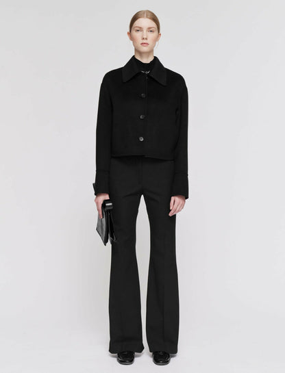 JOSEPH Fashion Women Double Face Cashmere Gerrard Jacket Black