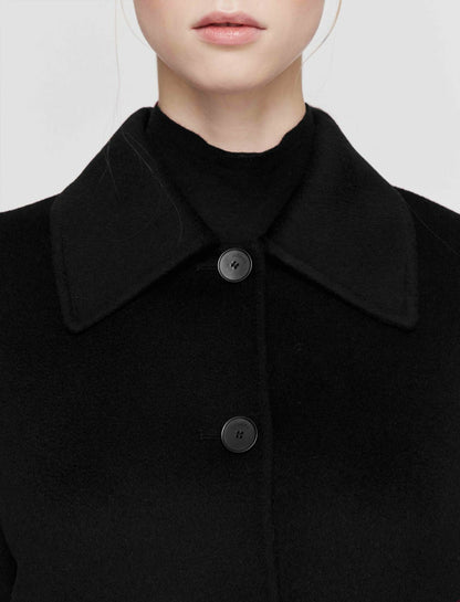 JOSEPH Fashion Women Double Face Cashmere Gerrard Jacket Black