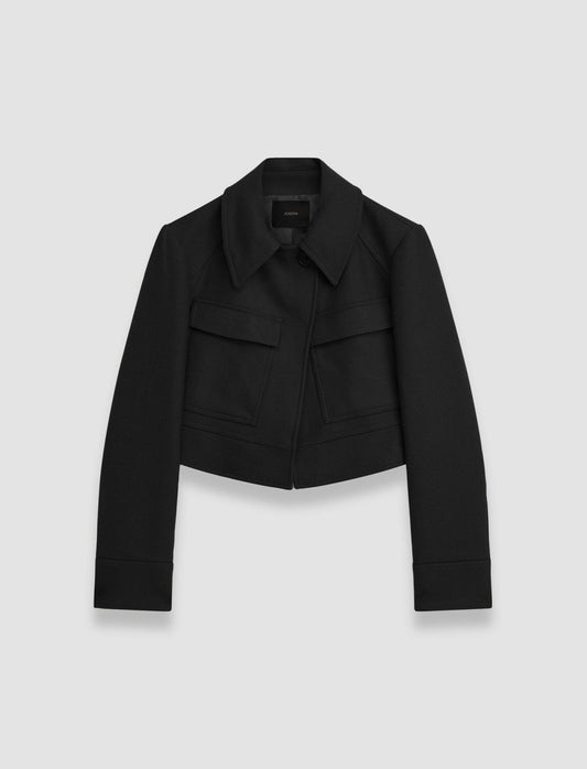 JOSEPH Fashion Women Heritage Wool Cranbrook Jacket Black