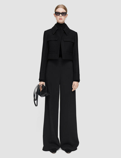 JOSEPH Fashion Women Heritage Wool Cranbrook Jacket Black