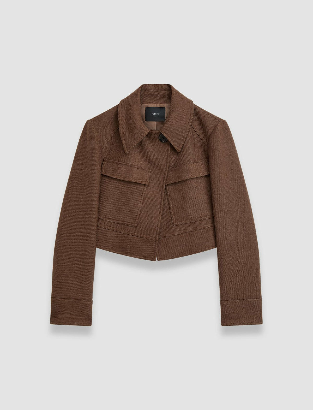 JOSEPH Fashion Women Heritage Wool Cranbrook Jacket Arabica