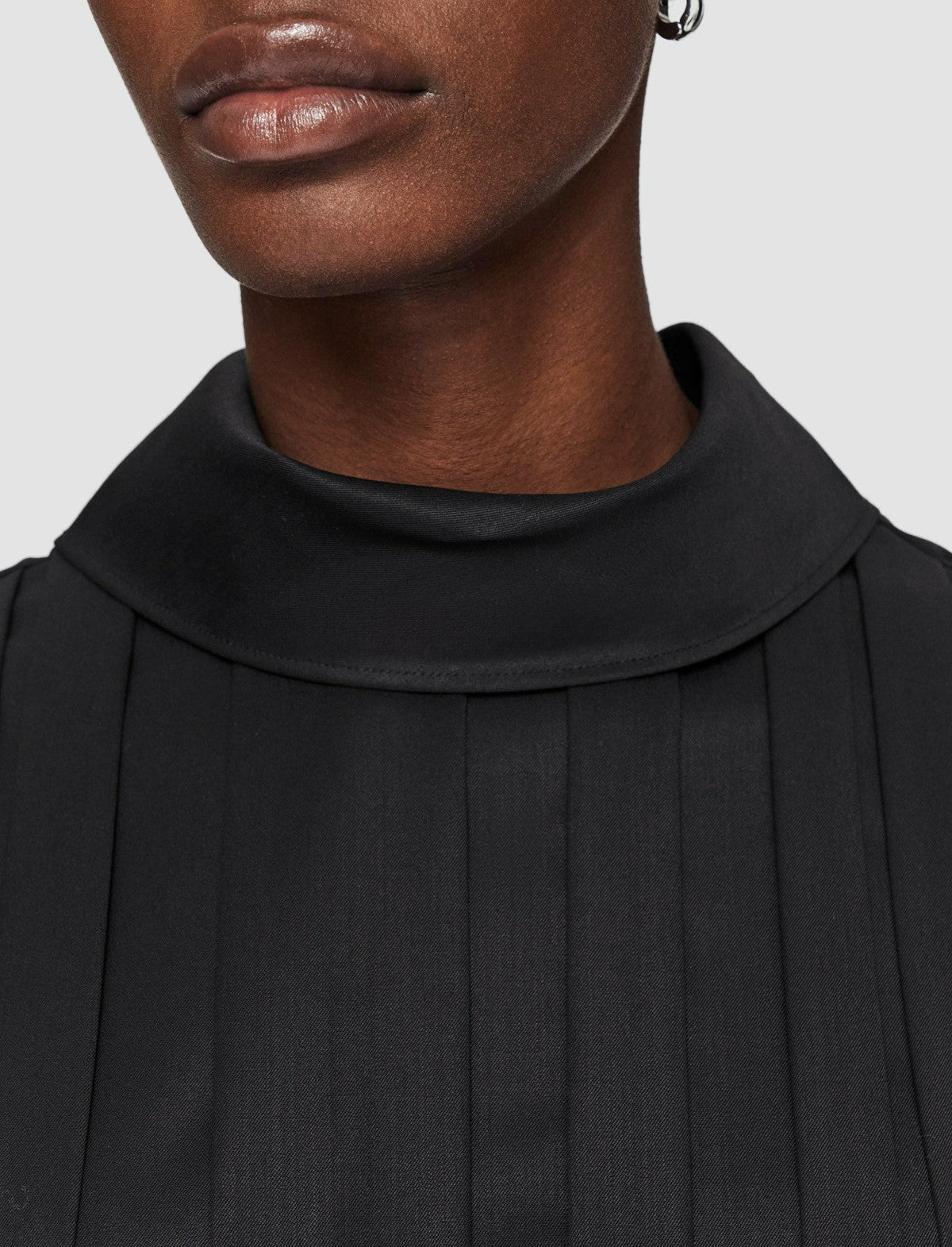 JOSEPH Fashion Women Joseph Plissé Bergere Blouse Black