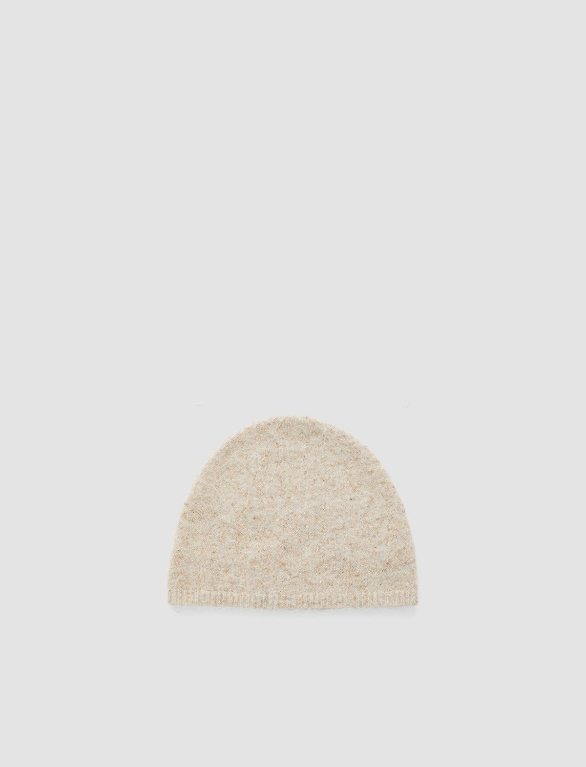 JOSEPH Fashion Women Alpaca Tweed Knit Hat Champagne Melange
