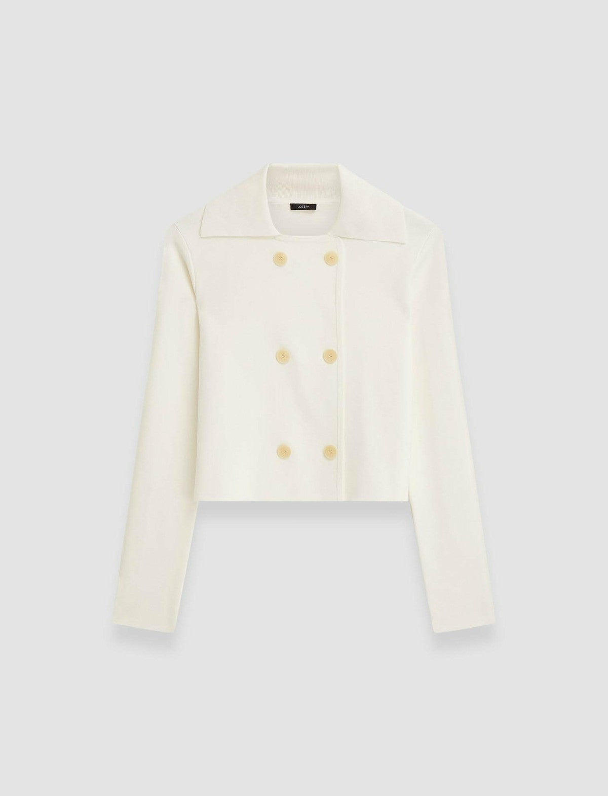 JOSEPH Fashion Women Milano Knit Stretch Short Jacket Ivory