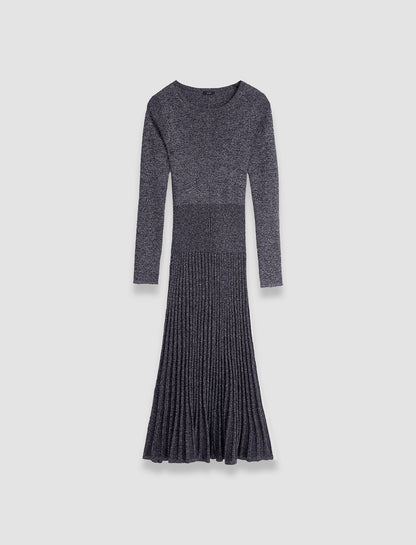 JOSEPH Fashion Women Lurex Knit Dress Aurora