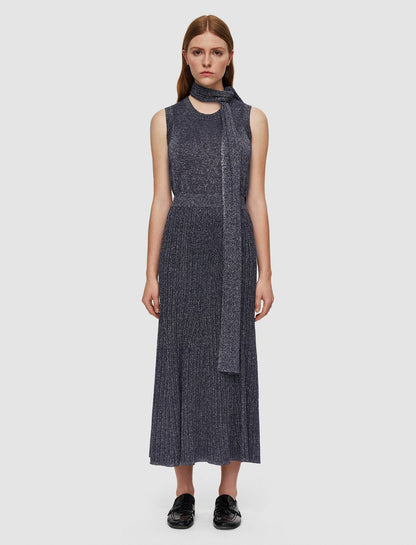 JOSEPH Fashion Women Lurex Knit Skirt Aurora
