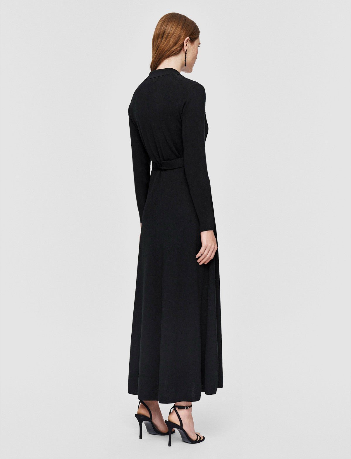JOSEPH Fashion Women Lace Knit Dress Black