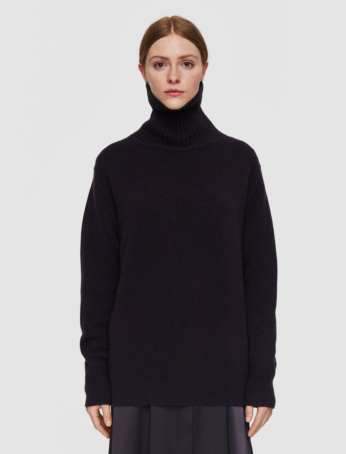 JOSEPH Fashion Women Luxe Cashmere High Neck Jumper Aurora