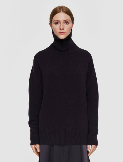 JOSEPH Fashion Women Luxe Cashmere High Neck Jumper Aurora