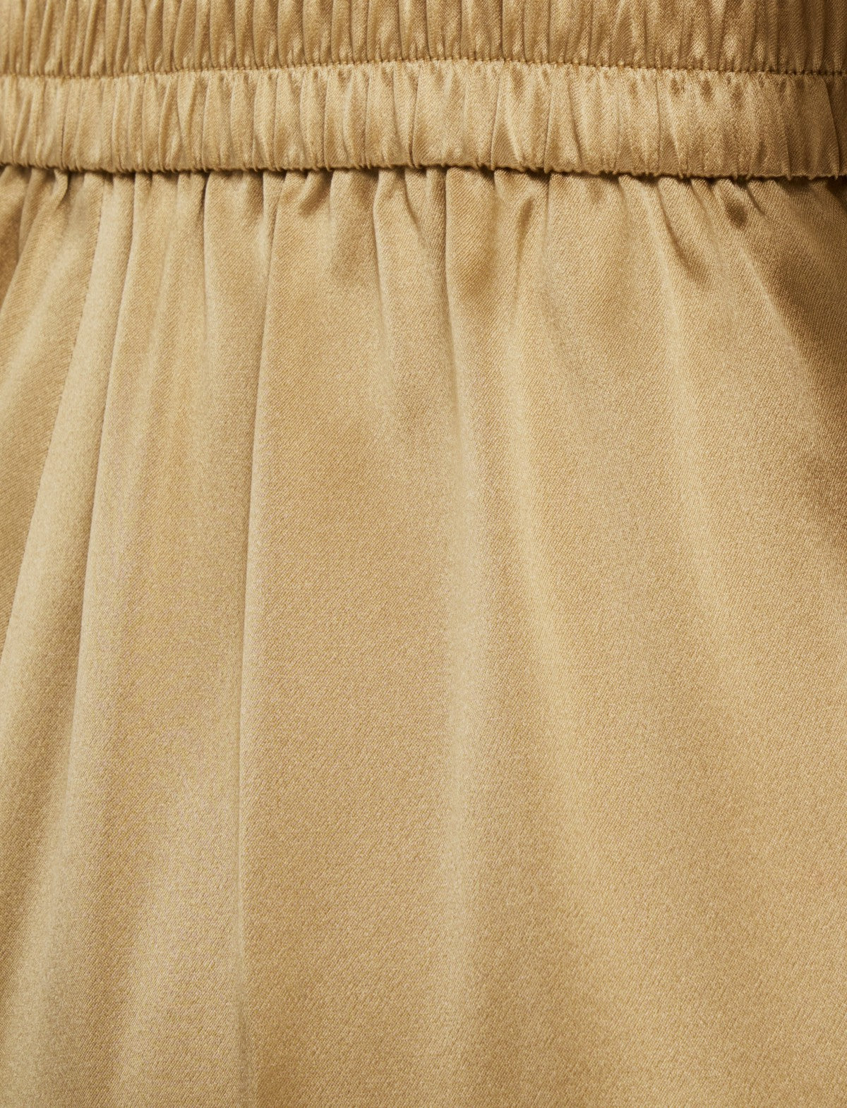 JOSEPH Fashion Women Tova Silk Satin Trousers Desert Sand
