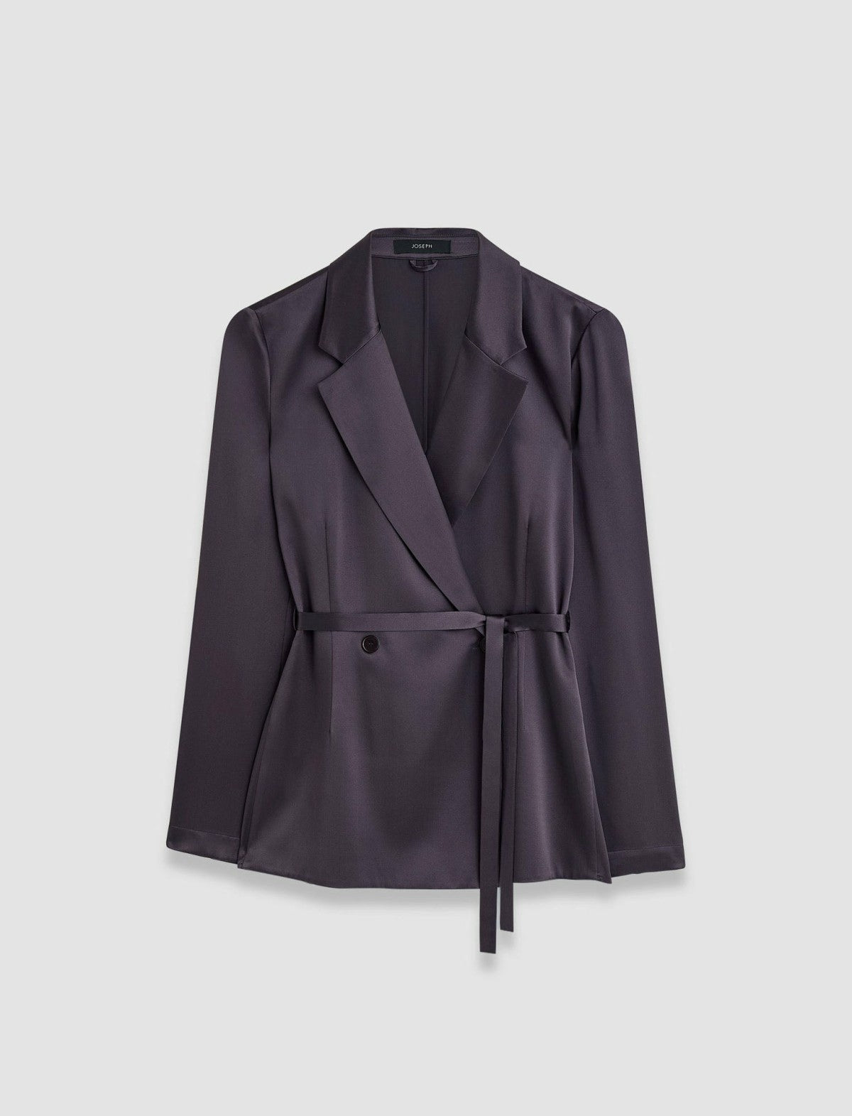 JOSEPH Fashion Women Joubert Silk Satin Jacket Aurora