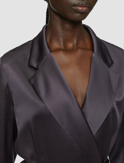 JOSEPH Fashion Women Joubert Silk Satin Jacket Aurora