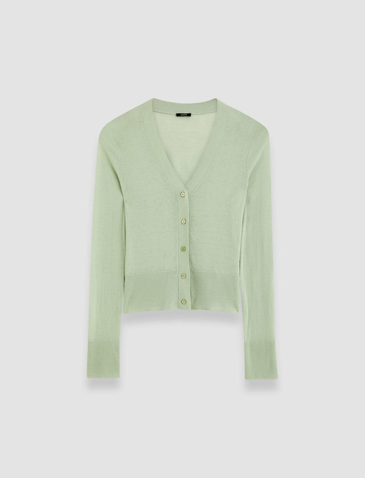 JOSEPH Fashion Women Cashair Cardigan Matcha