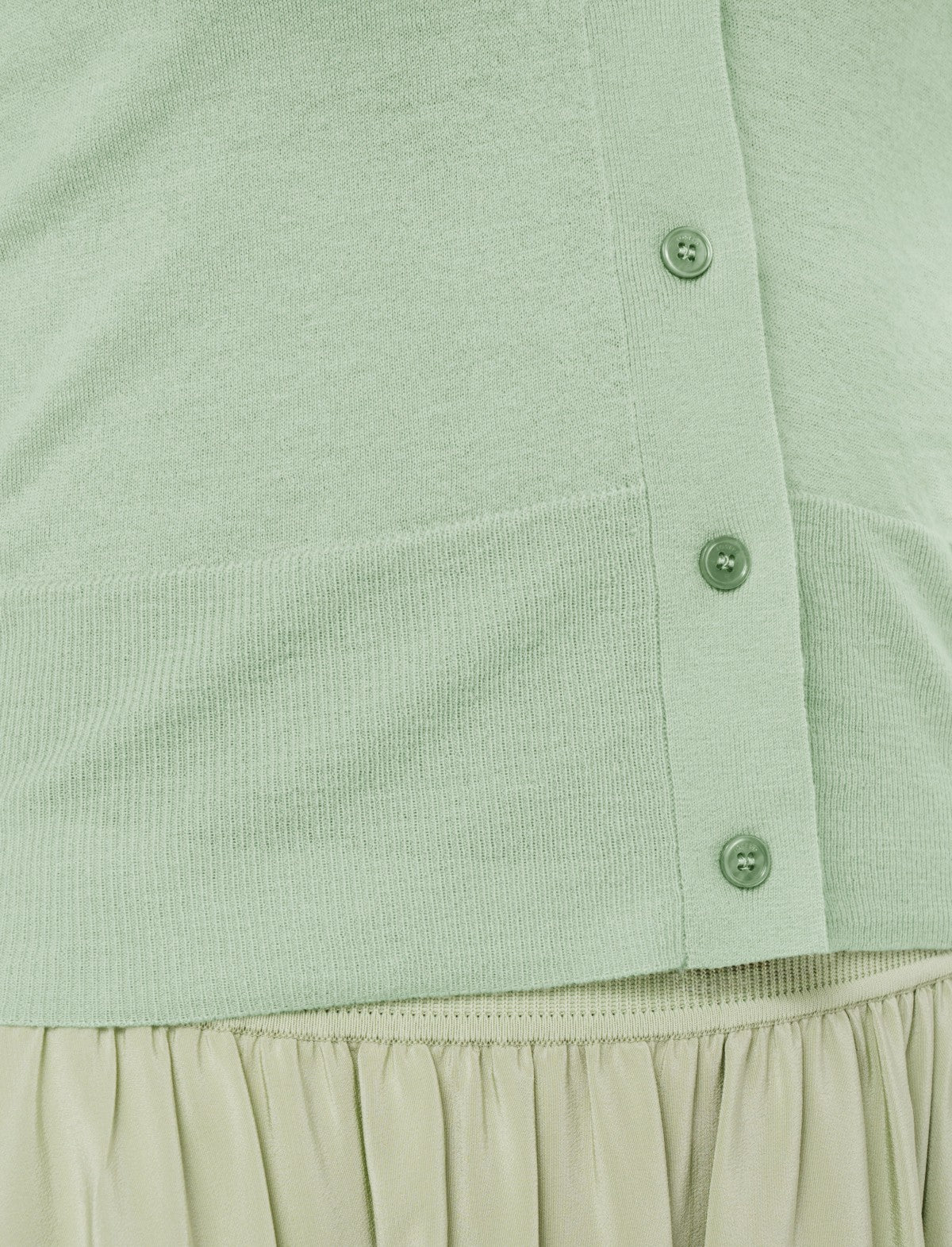 JOSEPH Fashion Women Cashair Cardigan Matcha