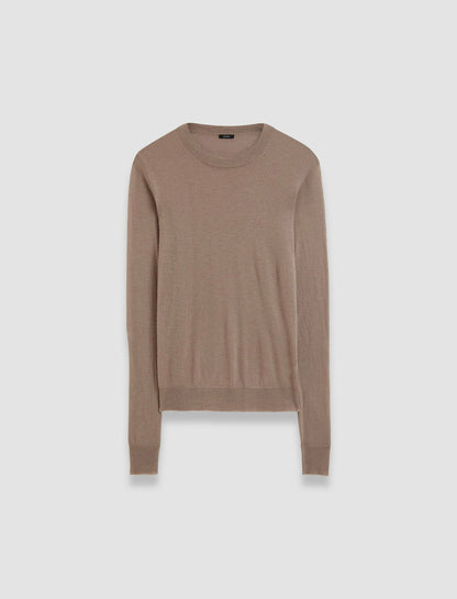 JOSEPH Fashion Women Cashair Round Neck Jumper Escargot
