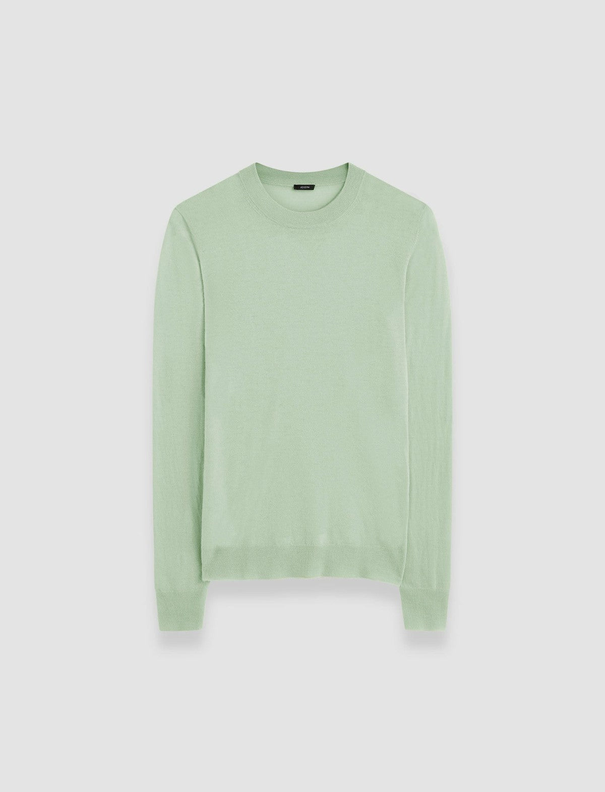 JOSEPH Fashion Women Cashair Round Neck Jumper Matcha