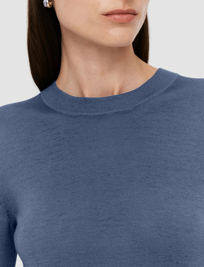 JOSEPH Fashion Women Cashair Round Neck Jumper Harbour
