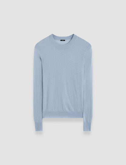 JOSEPH Fashion Women Cashair Round Neck Jumper Faded Sky