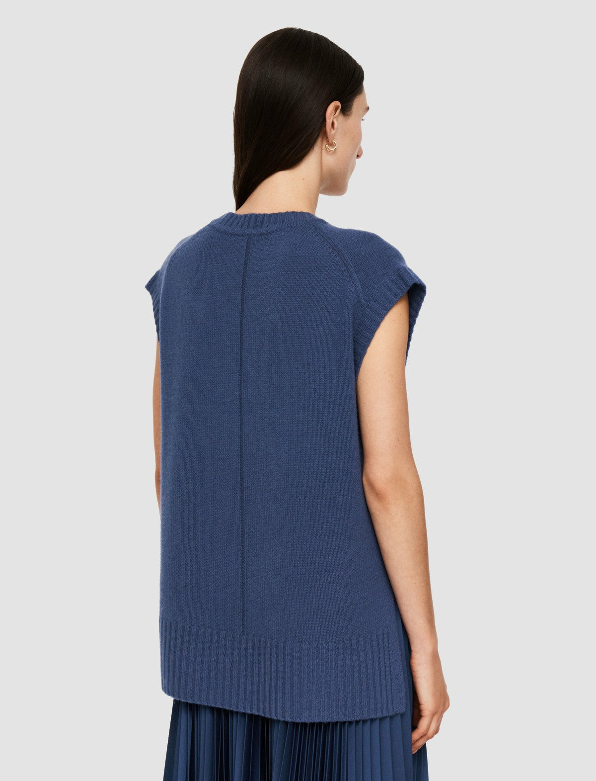 JOSEPH Fashion Women Open Cashmere Vest Harbour