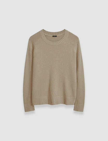 JOSEPH Fashion Women Open Cashmere Round Neck Jumper Escargot