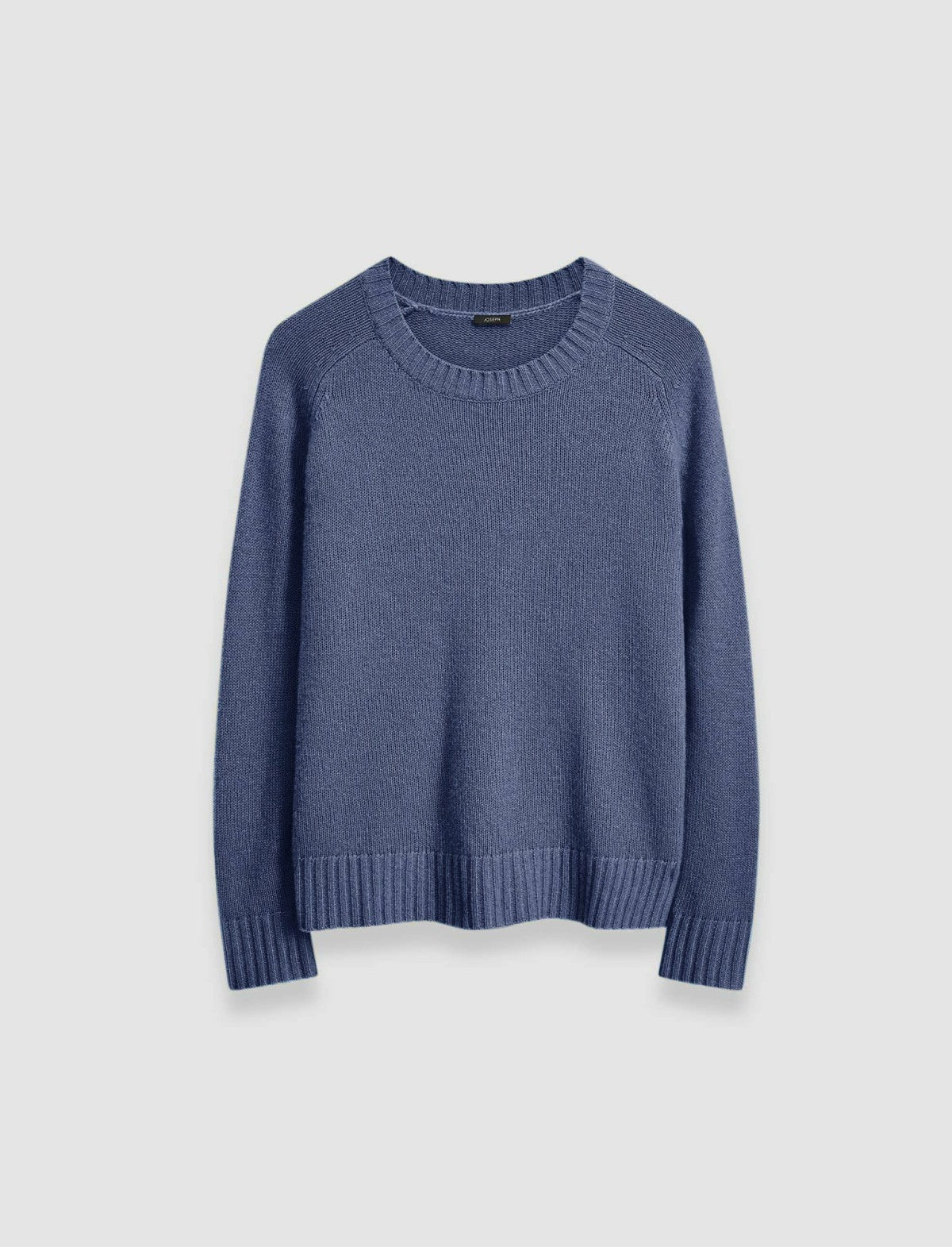 JOSEPH Fashion Women Open Cashmere Round Neck Jumper Harbour