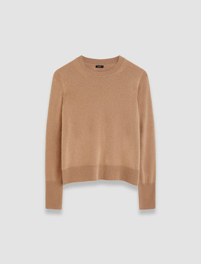 JOSEPH Fashion Women Light Pure Cashmere Round Neck Jumper Blusher