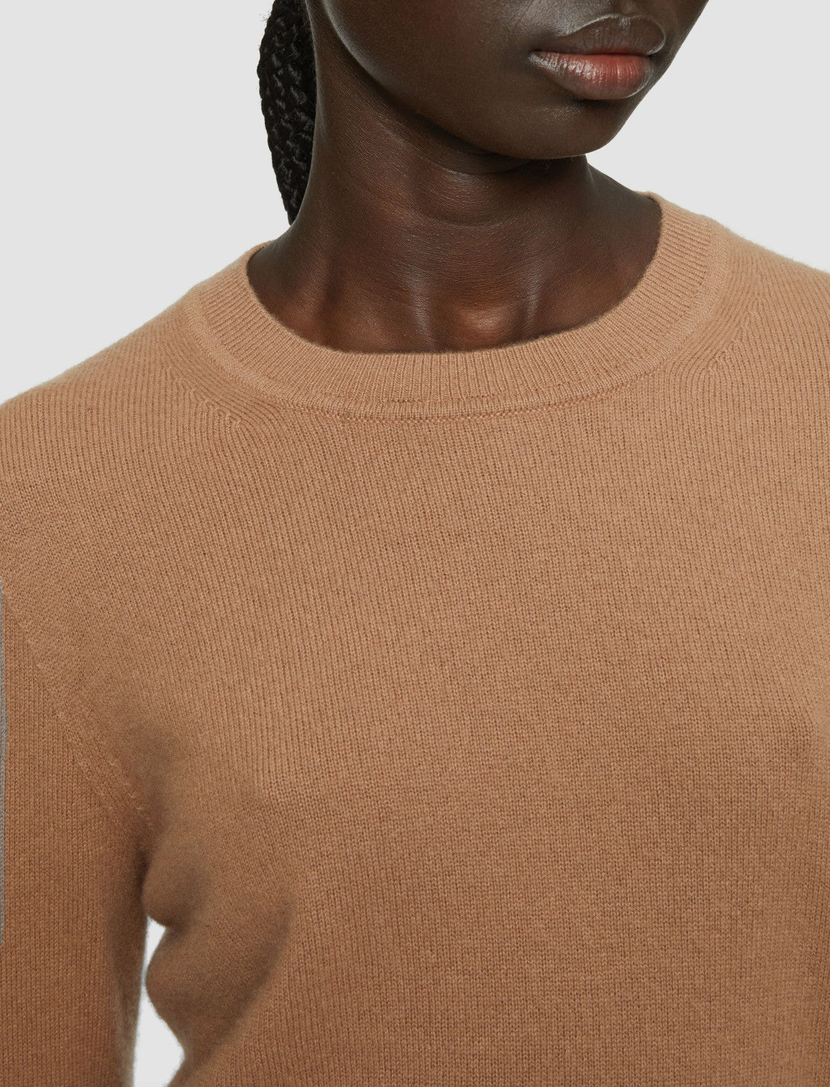 JOSEPH Fashion Women Light Pure Cashmere Round Neck Jumper Blusher
