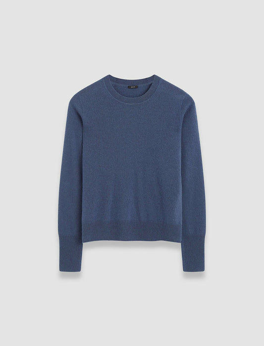 JOSEPH Fashion Women Light Pure Cashmere Round Neck Jumper Harbour