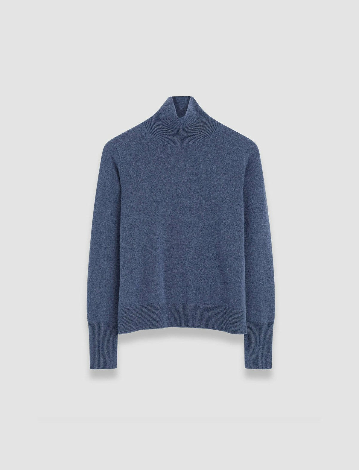 JOSEPH Fashion Women Light Pure Cashmere High Neck Jumper Harbour