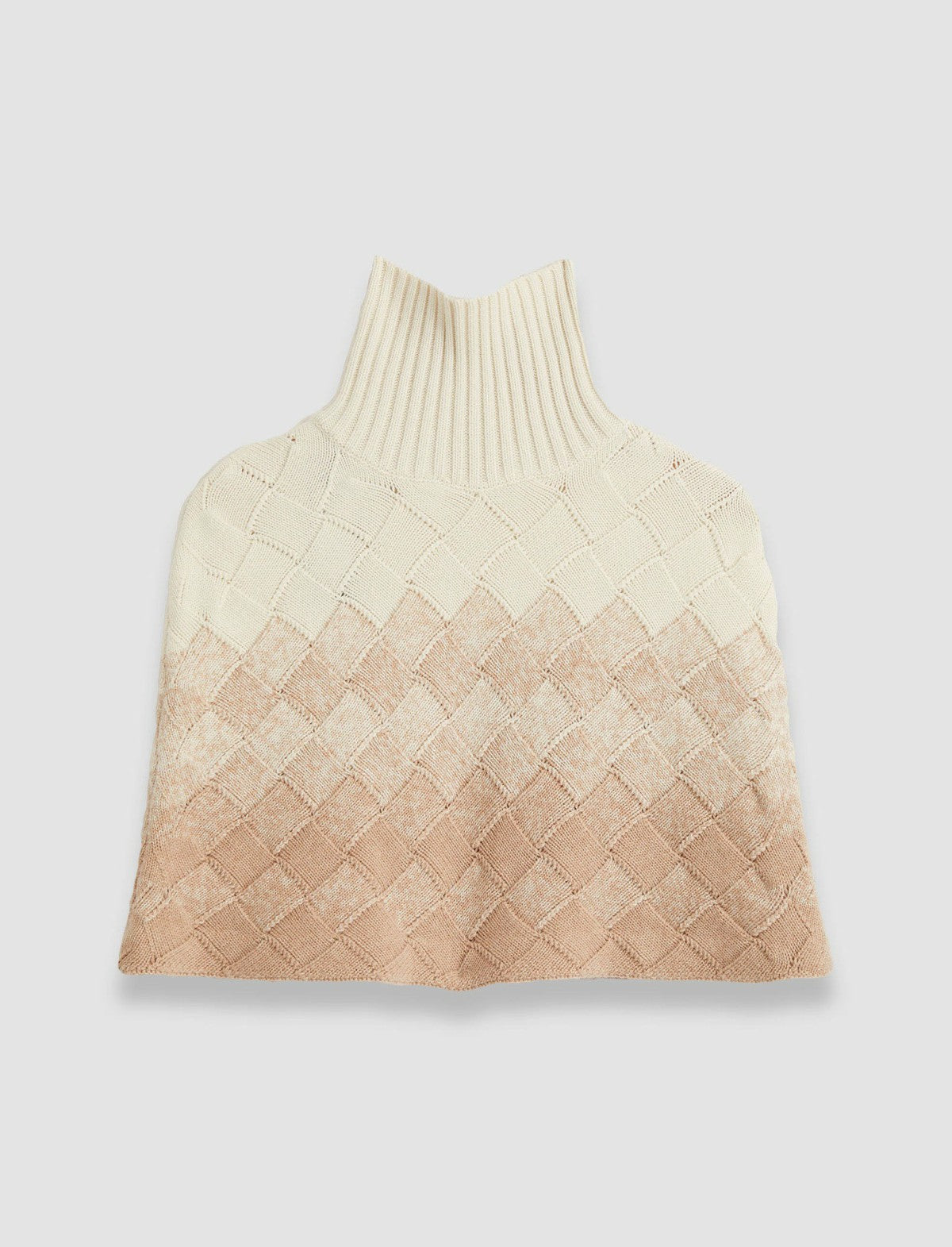 JOSEPH Fashion Women Weave Knit Neck Warmer Ivory/Blusher