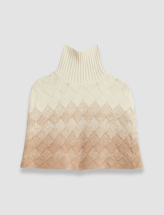 JOSEPH Fashion Women Weave Knit Neck Warmer Ivory/Blusher