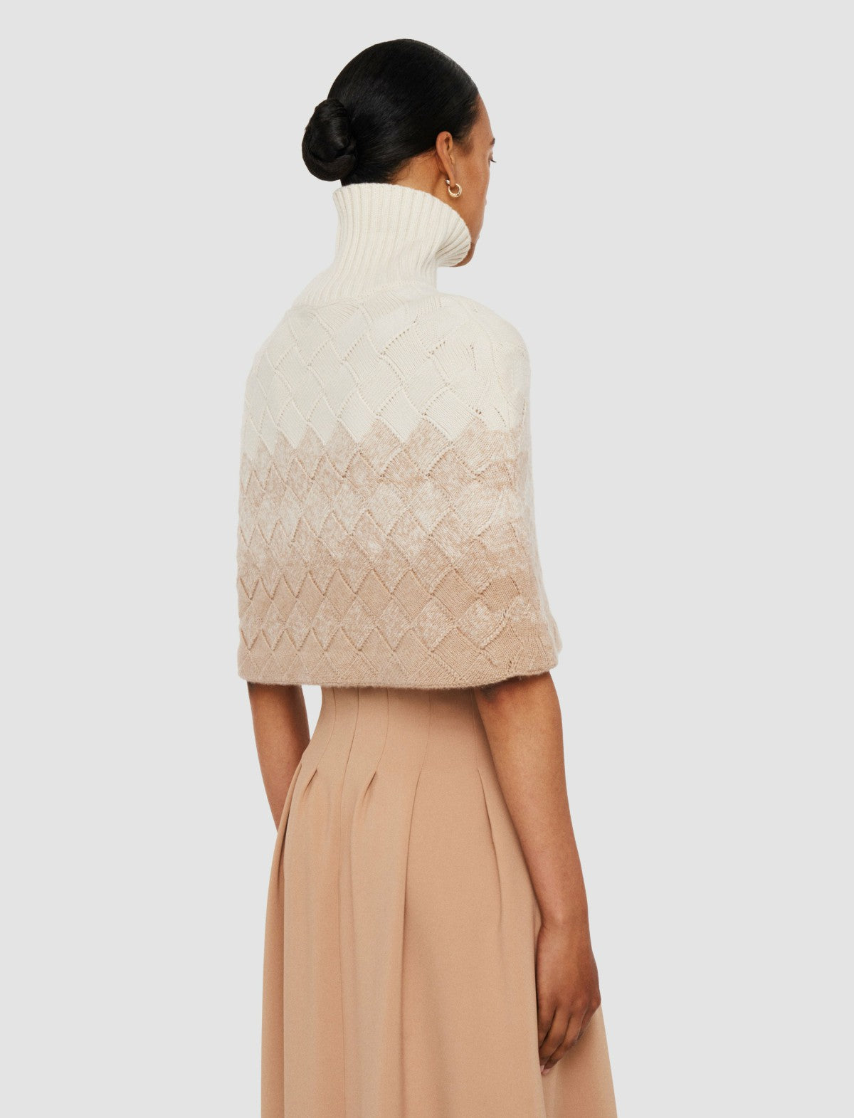 JOSEPH Fashion Women Weave Knit Neck Warmer Ivory/Blusher