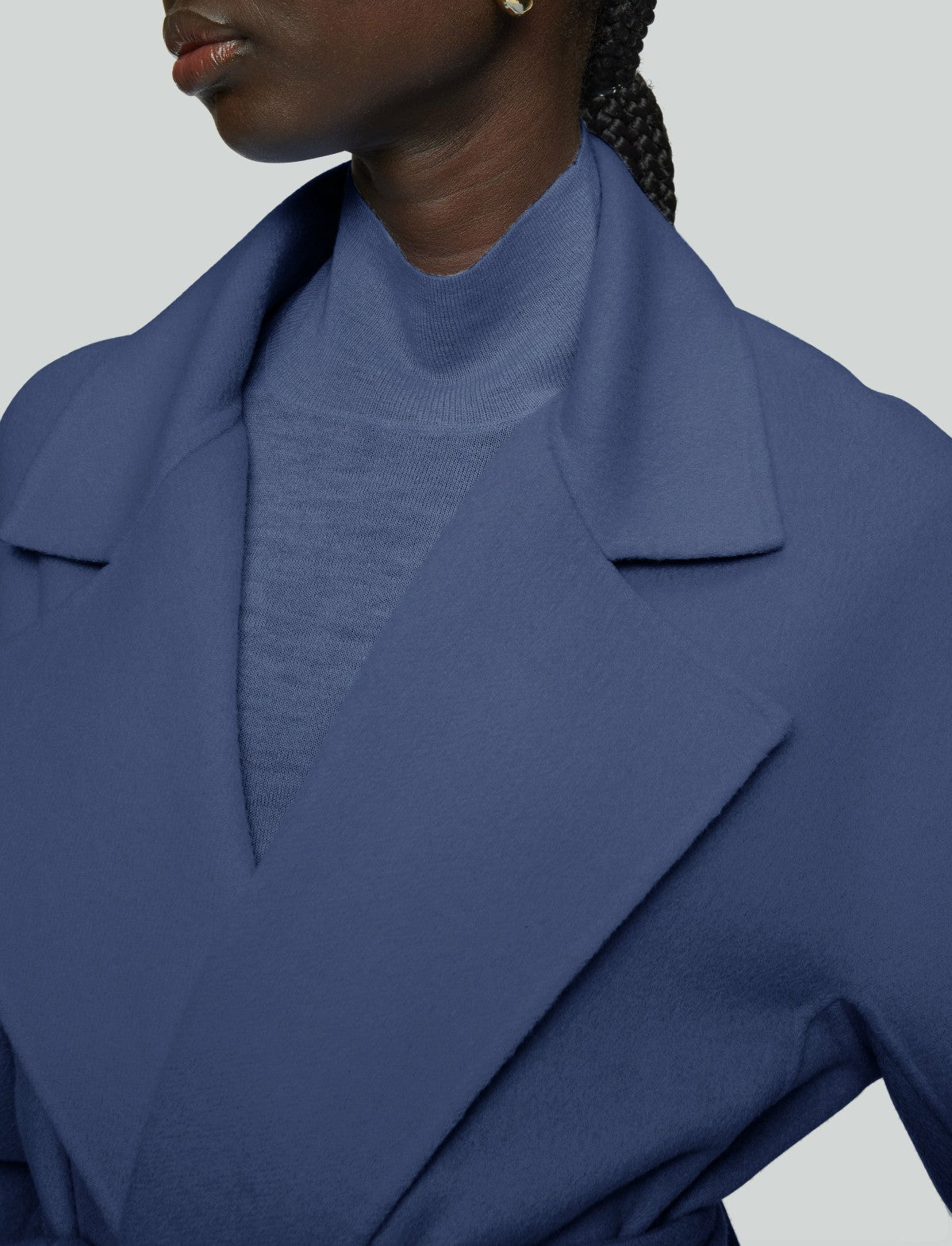 JOSEPH Fashion Women Costa Double Face Cashmere Coat Harbour