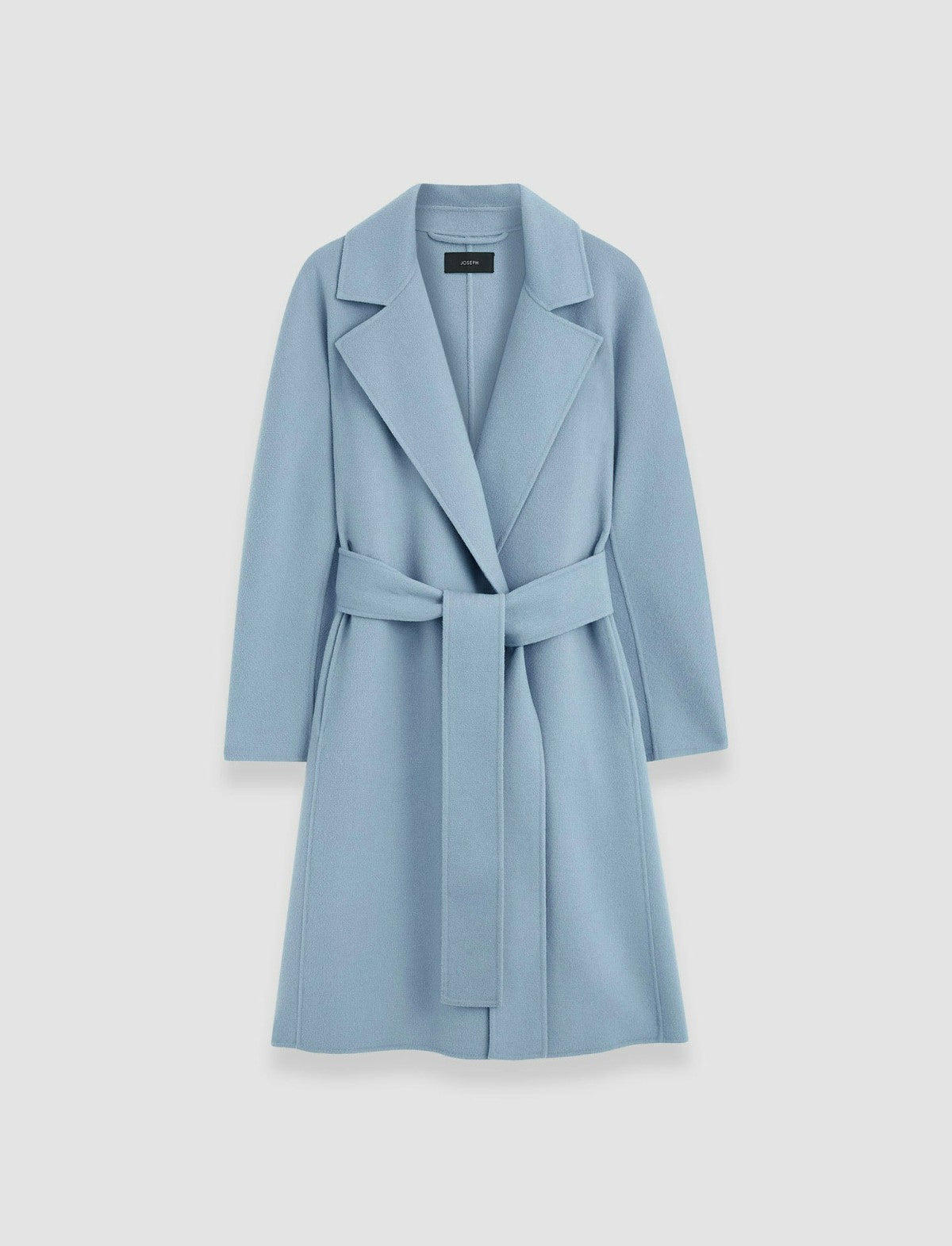 JOSEPH Fashion Women Costa Double Face Cashmere Coat Faded Sky