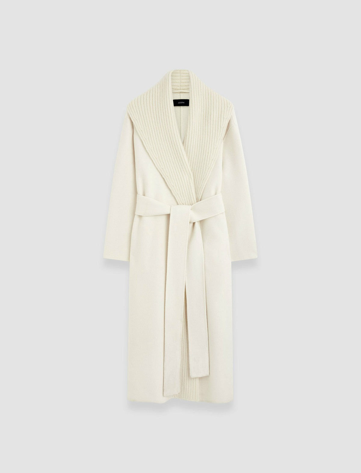JOSEPH Fashion Women Rica Double Face Cashmere Coat Ivory