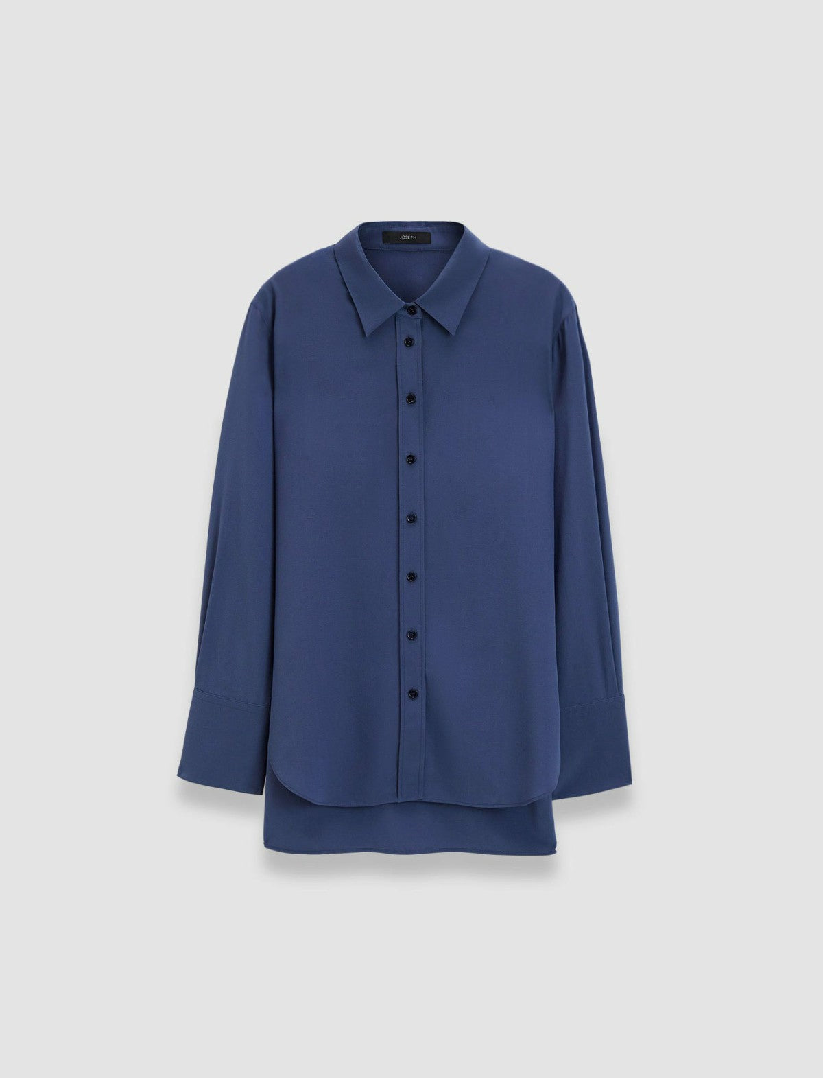 JOSEPH Fashion Women Joe Silk Crepe de Chine Blouse Harbour