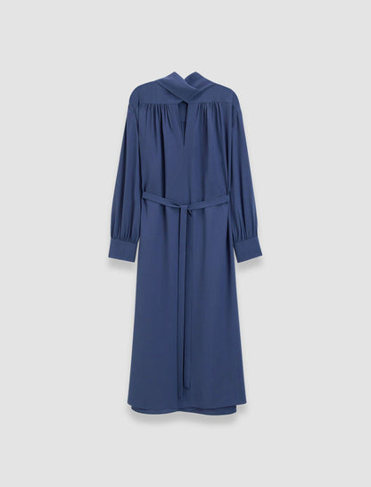 JOSEPH Fashion Women Bolero Silk Crepe de Chine Dress Harbour