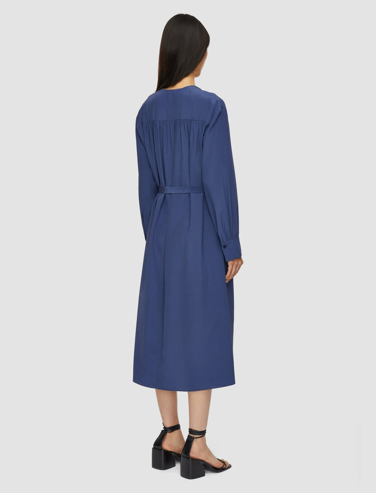 JOSEPH Fashion Women Bolero Silk Crepe de Chine Dress Harbour