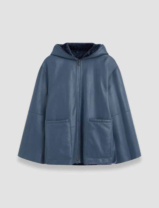 JOSEPH Fashion Women Cosser Reversible Shearling Coat Harbour